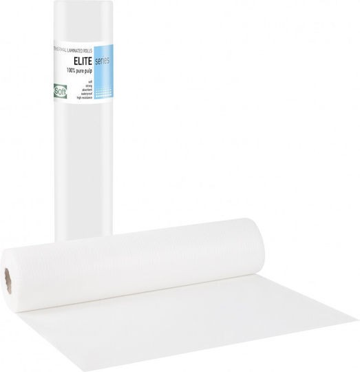 Soft Care Rol Examinare Hârtie Role de mese de examinare Elite Standard 58cm x 50m. Alb 1buc