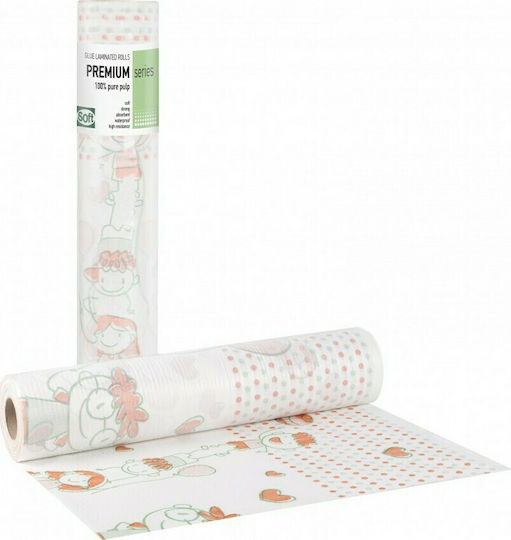 Soft Care Rol Examinare Hârtie Role de mese de examinare Premium Standard 58cm x 50m. Multicolor 1buc