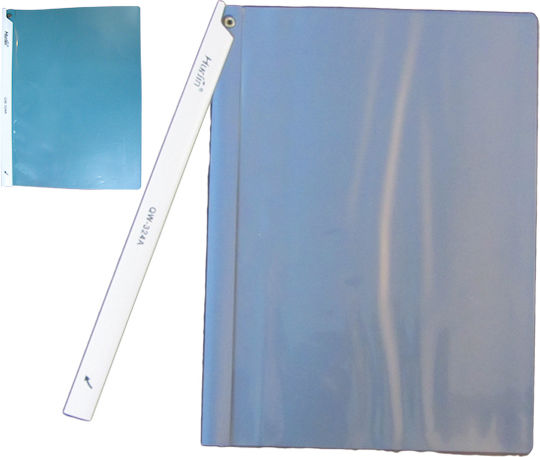 AGC Mappe Zweiteilig für Papier A4 Blau 1Stück