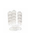 Plastic Tabletop Spice Jar White 12pcs