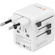 Boompods Φορτιστής Χωρίς Καλώδιο με 2 Θύρες USB-A και Θύρα USB-C 20W Power Delivery Λευκός (WLD20W)
