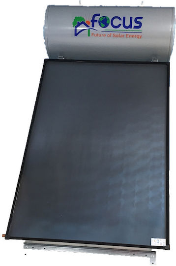 Focus Solar Water Heater 125lt Glass 1.84 sq.m. Selective