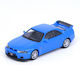 Macheta Auto Nissan Skyline Gt-r R33 Blue 1:64 Inno