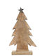 InTheBox Christmas Decorative Tree 17x7x30 Wood Natural Gray Set 2 Pieces 018215 Wood