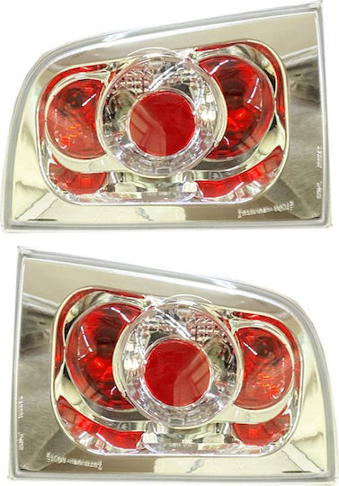 Rear Taillights Skoda Octavia 4 1997-2004 Sw Station Wagon Chrome Diederichs 2 Pieces Lex-7830695/dd Lex-7830695/dd