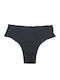 Damen-Slips Baumwoll Schwarz