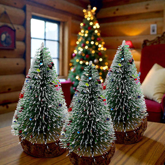Christmas Decorative Snowy Tree 10cm 1pc3165