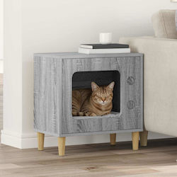 Vidaxl Cat House Gray Sonoma 51 x 30 x 52 cm En...