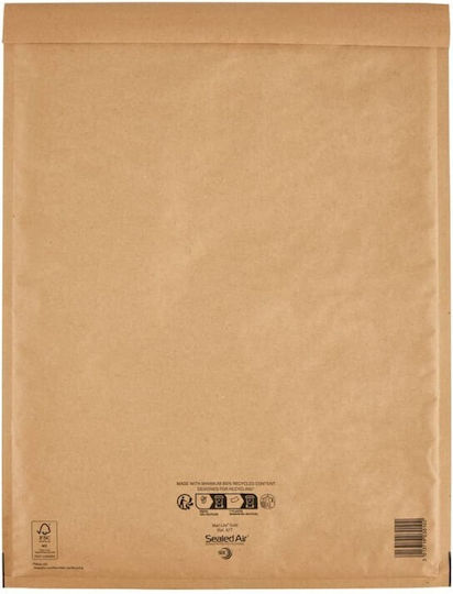 Salko Paper Set de plicuri Corespondență cu Autocolant 10buc 30x44cm în Bej Culoare