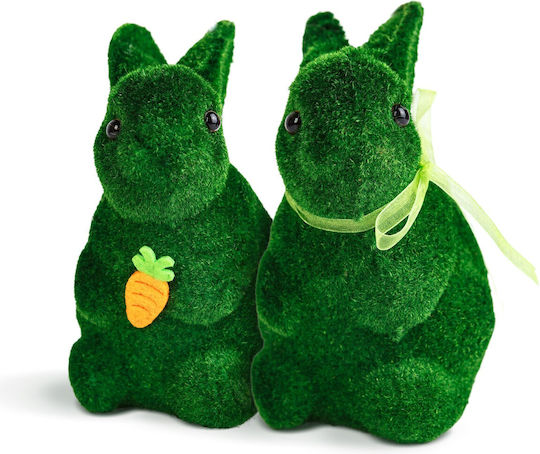 Easter Decoration Bunny 2 Types 15 Cm Green