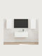 Living Room TV Unit White L78.5xW31xH30cm
