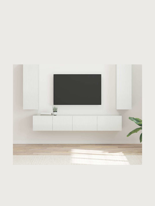 Living Room TV Unit White L30xW31xH100cm