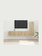 Living Room TV Unit Sonoma Oak L30xW31xH100cm