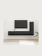 Living Room TV Unit Black L30xW31xH100cm