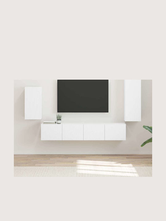 Living Room TV Unit White L30xW31xH100cm