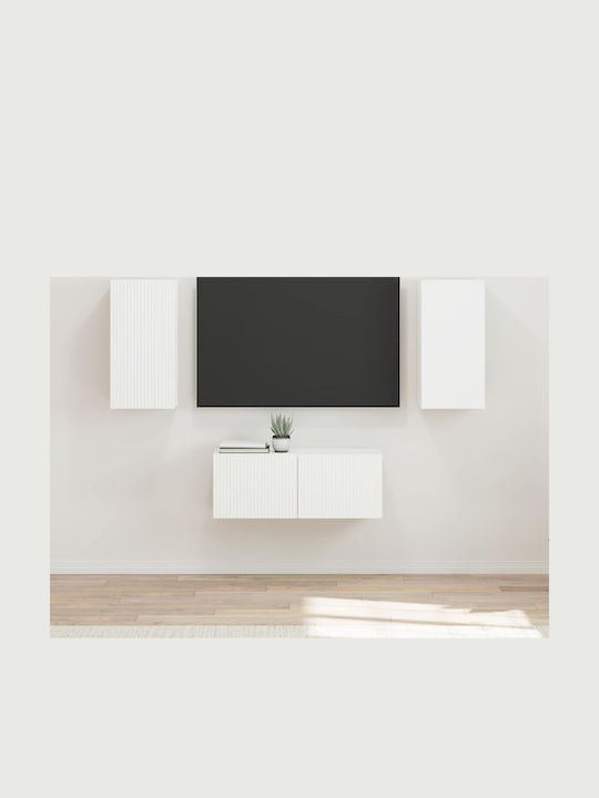 Living Room TV Unit White L98xW31xH29.5cm