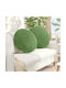 vidaXL Perna De Canapea Din Catifea Verde Deschis 40x40cm