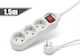 Delight Power Strip 3 Positions with Cable 1.5m