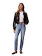 Γυναικείο Jean Παντελόνι σε Mom Εφαρμογή Light Blue