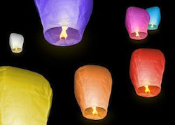 Total Gift Sky Lanterns Laterne für Party 10 Stück 100 cm Verschiedene Farben