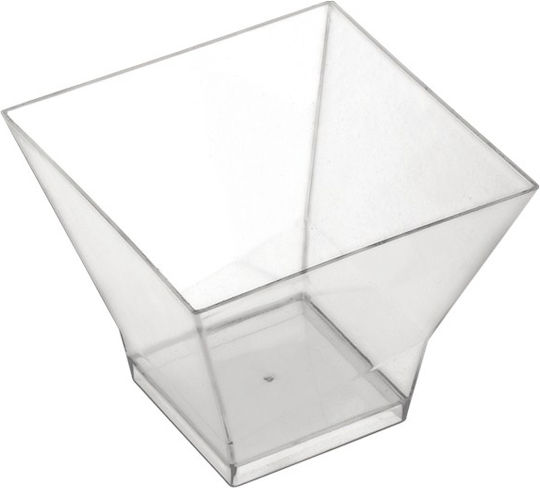 Goldplast Set de 50 Plastic Boluri cu Capacitate 120ml Transparente
