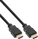 InLine HDMI Cable Male - HDMI Male 1m 50 Pieces Black