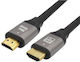 HDMI 2.0 Premium High Speed 4K 60Hz HDR Cable HDMI Male - HDMI Male 1.5m Gray