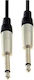 Cablu 6,3 mm de sex masculin - 6,3 mm de sex masculin 5m (01.037.0335)