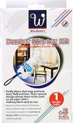 Winshton's Duster Kit Handle Spare Parts Cloths 5 Pieces 5-52767