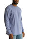 Hanro Men's Winter Pajama Blouse Blue