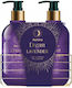 Aurora Dream Of Lavender Skin Care Set for Body Cleaning 2pcs