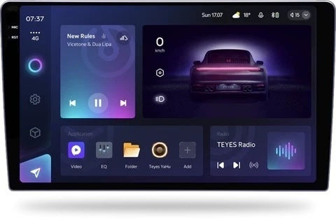 Teyes Cc3 Car Navigation 2k Split 4+64gb 10.36" Qled Octa-core 1.8ghz Android 4g Bluetooth 5.1 Dsp