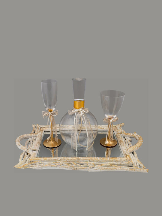 La Vista Wedding Set Decanter-Wine Glass Sk171880 2pcs