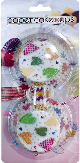 Papier Cupcake-Formen 7,5x7,5cm 00101501 50 Stück