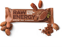 Raw Energie Riegel Kakao & Kakaosamen 50g 5 Stück