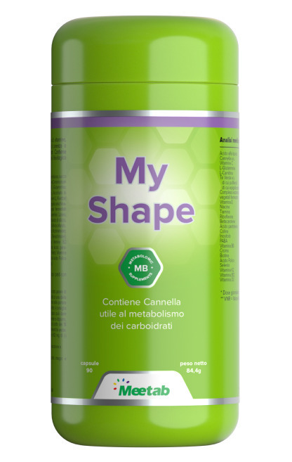 Meetab My Shape με Καρνιτίνη και Γεύση Κανέλα 90 κάψουλες