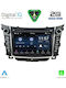 Digital IQ Car Audio System for Hyundai i30 2012-2017 (Bluetooth/USB/AUX/WiFi/GPS/Apple-Carplay/Android-Auto) with Touch Screen 7"