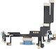 Charging Port Flex Iphone 14 Blue