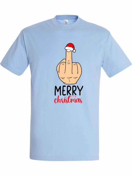 Unisex T-shirt "Merry Christmas Funny Middle Fi...