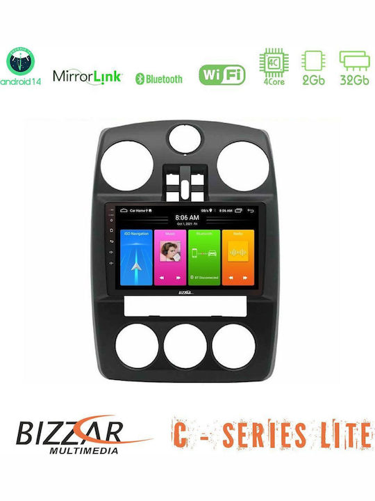 Bizzar Car Audio System Chrysler PT Cruiser 2000-2005 (Bluetooth/USB/AUX/WiFi/GPS/Apple-Carplay/Android-Auto) with Touch Screen 9"