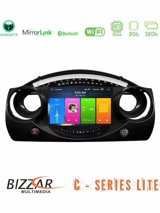 Bizzar Автомобилна Аудио Система (Блутут/USB/AUX/WiFi/GPS/Apple-Carplay/Android-Auto) с Тъчскрийн 9"
