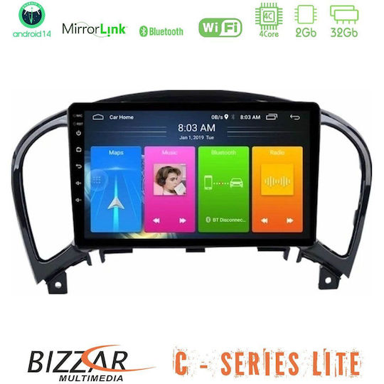 Bizzar Car Audio System for BMW F15 Nissan Juke 2019 (Bluetooth/USB/AUX/WiFi/GPS/Apple-Carplay/Android-Auto) with Touch Screen 9"