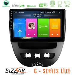Bizzar Ηχοσύστημα Peugeot 107 Toyota Aygo Citroen C1 2005-2014 με Bluetooth, USB, GPS Bizzar Ηχοσύστημα Peugeot 107 Toyota Aygo Citroen C1 2005-2014 με Bluetooth, USB, GPS