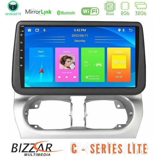 Bizzar Car Audio System for Opel Corsa / Combo 2002-2011 (Bluetooth/USB/AUX/WiFi/GPS/Apple-Carplay/Android-Auto) with Touch Screen 9"