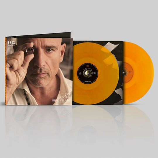 Eros Ramazzotti Una Storia Importante Orange 2 Vinyl