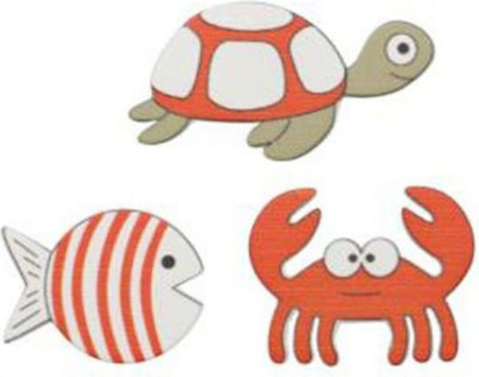 Glorex Wooden Animals 12pcs