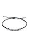 Bracelet Lucky Charm Eyes 26 Hematite Black