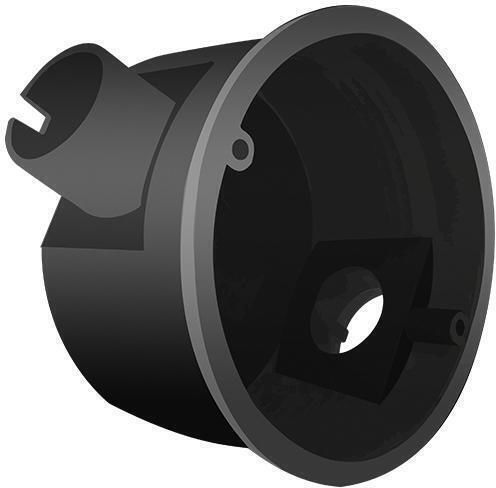 Elvhx Elbox Flush Electrical Box Branching IP20 in Black Color