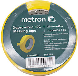 Metron Χαρτοταινία 531.092851 25mm x 40m 16τμχ