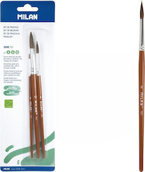 Milan 101 Set Kunstpinsel 3 Stück Milan 101 Set Kunstpinsel 3 Stück